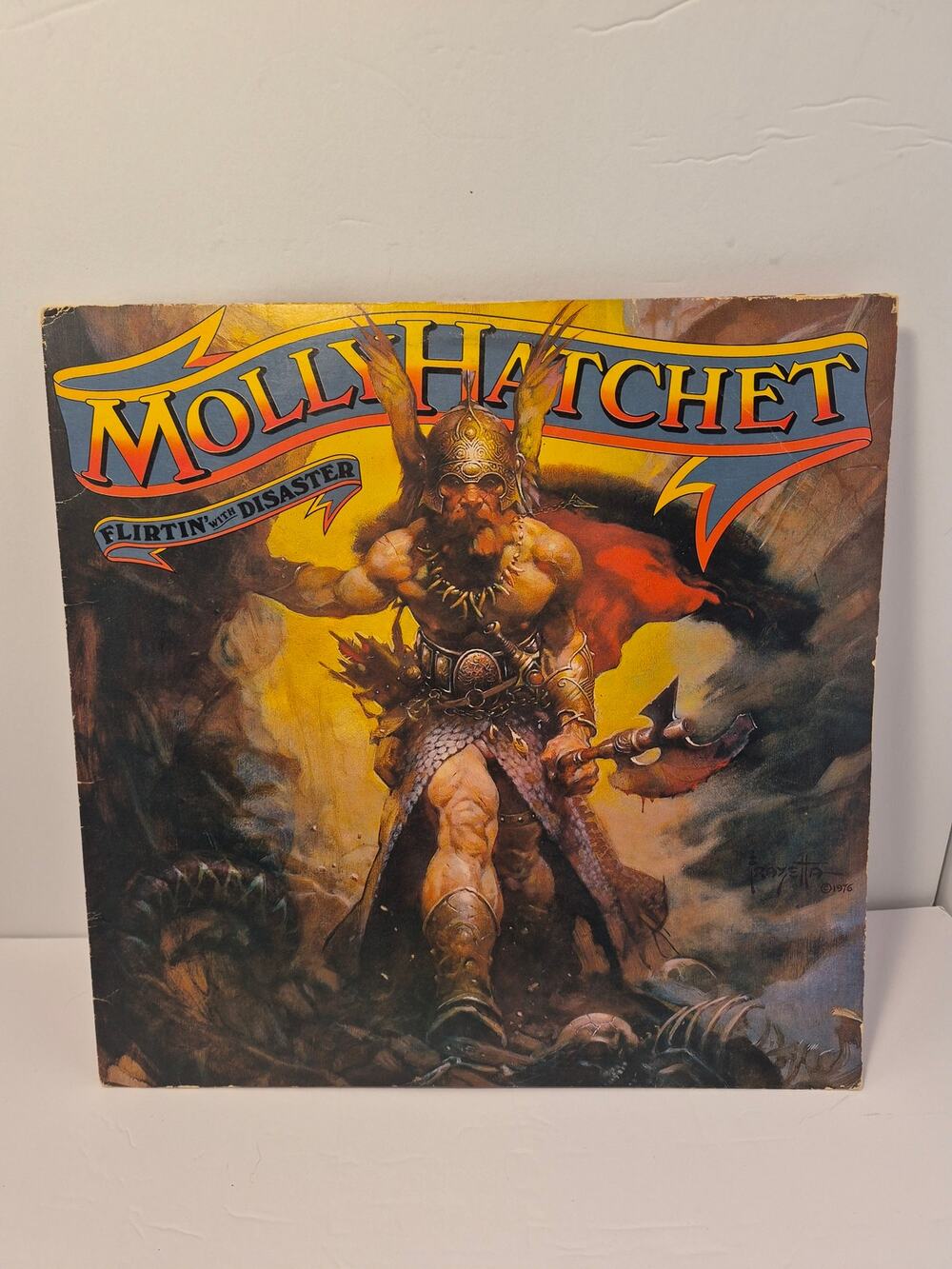 Molly Hatchet Flirtin' With Disaster LP Vinyl Album 1979 Epic JE 36110